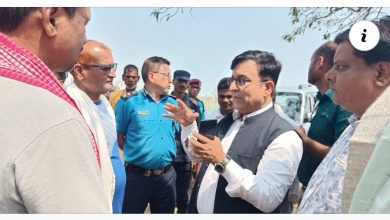 Photo of प्रमुख जिल्ला अधिकारी द्वारा सिम्रौनगढमा असिना पानीले बालीमा भएको  क्षतिको अनुगमन