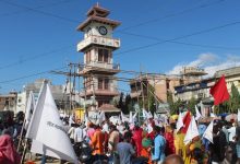Photo of भूमि विधेयकविरुद्ध जसपा नेपालले गरे बाराको कलैयामा विरोध प्रदर्शन