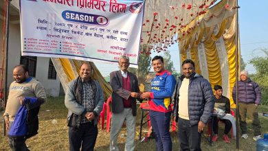 Photo of कर्मचारी प्रीमियर लिगमा सिम्रौनगढ नगरपालिकाको शानदार जित