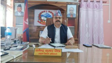 Photo of डेढ महिना  मै बाराको सीडिओ मिश्रको सरुवा