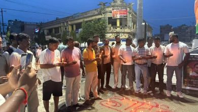 Photo of सुजित पाण्डेको सम्झनामा भरत चोकमा दीप प्रज्वलन